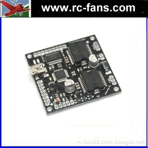 The new V3 yuntai brushless controller board + sensor board package
